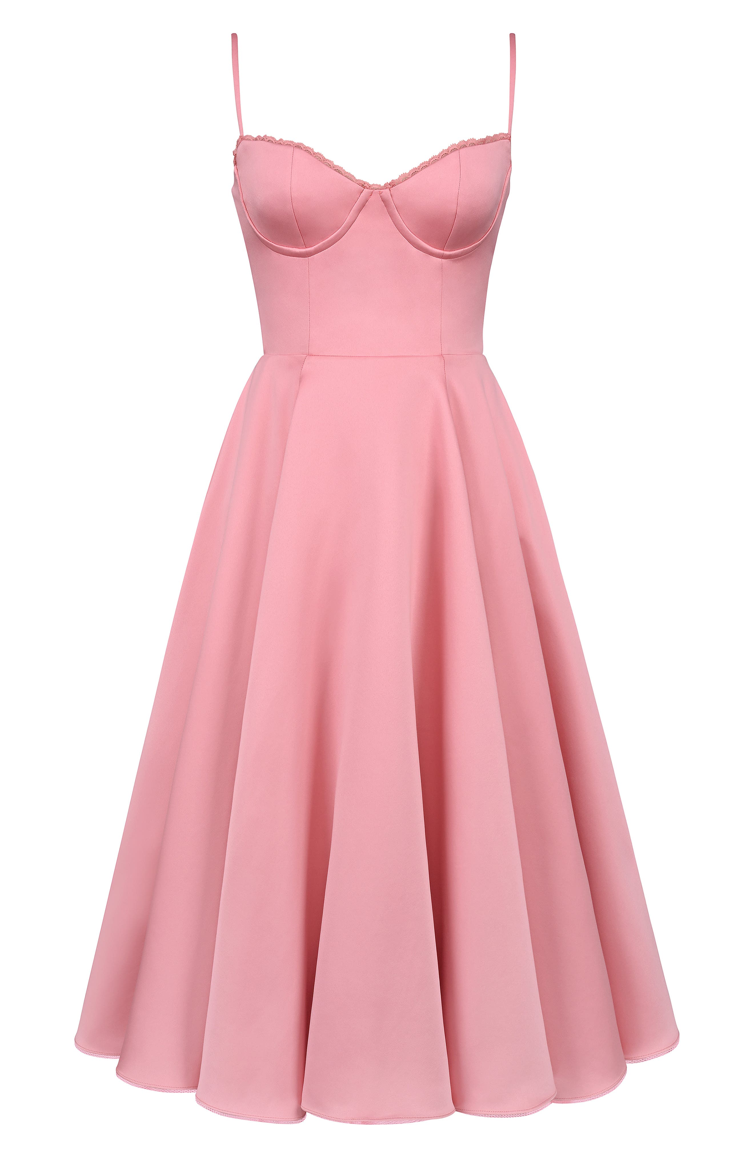 House OF CB Womens Raspberry Mademoiselle Velvet Tulle Midi Dress L (A-C Cup)
