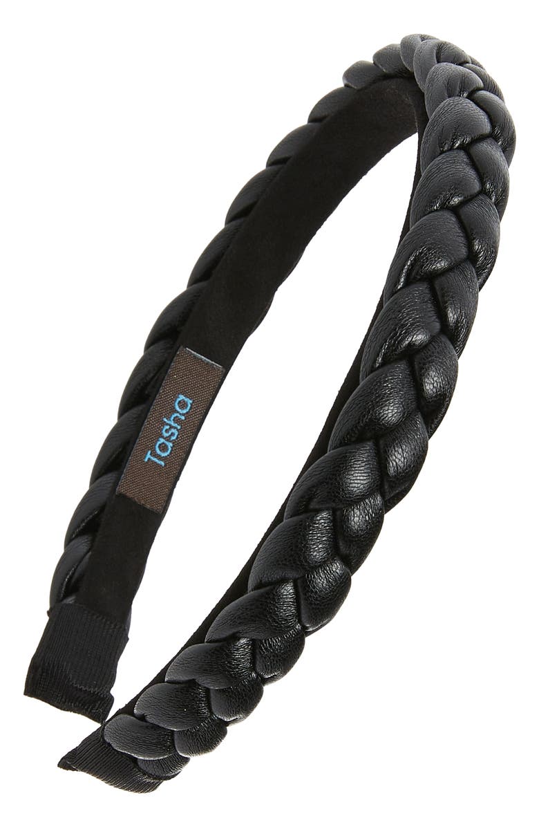 NATASHA Braided Headband, Main, color,