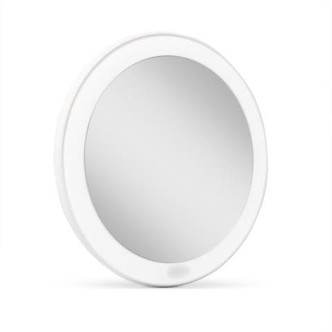 Rechargeable LED Lighted Compact Mirror with 3X Magnification
