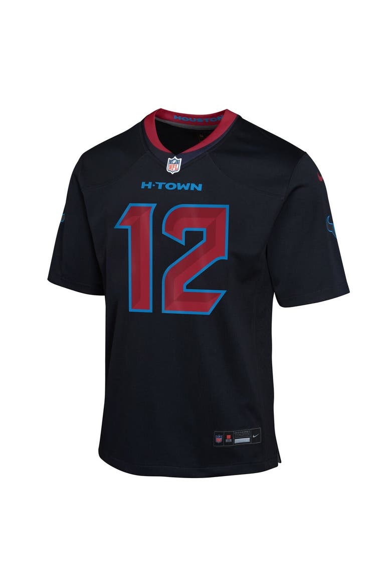 Youth Nike Nico Collins Navy Houston Texans Alternate Game Jersey, Alternate, color, Navy