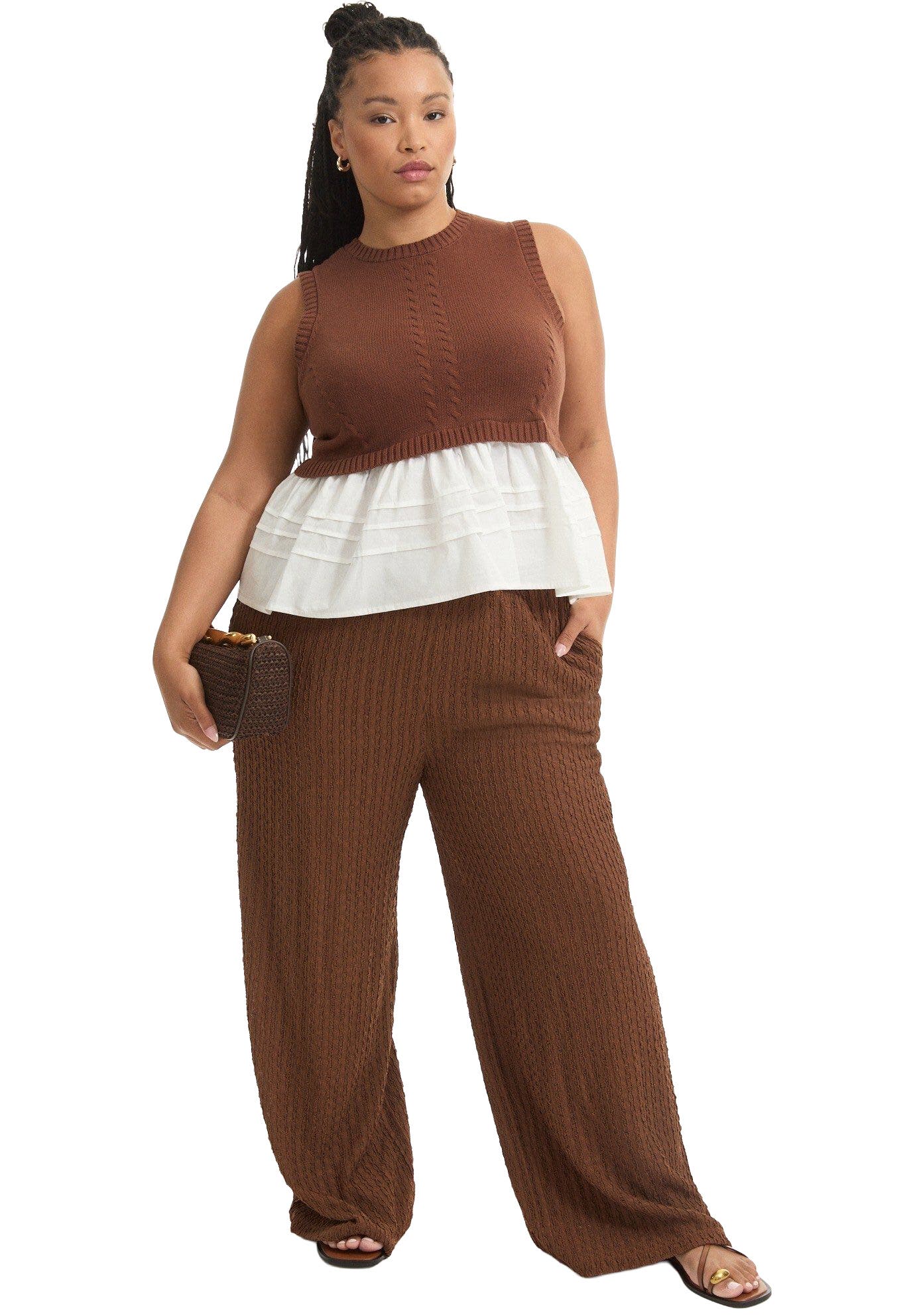 Knitted Pull-On Pants - image 3