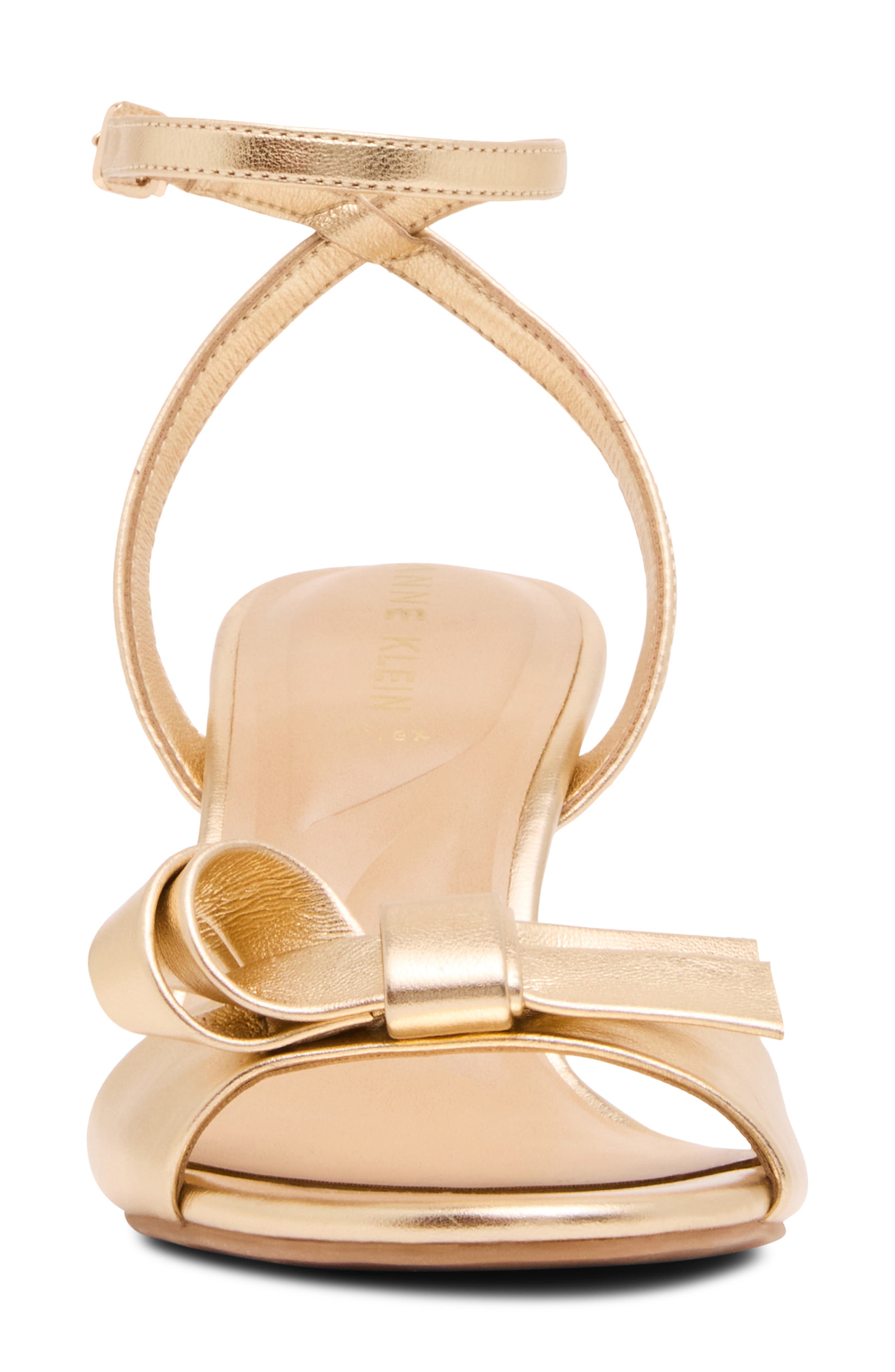 Jeanne Ankle Strap Sandal, Alternate, color, LIGHT GOLD