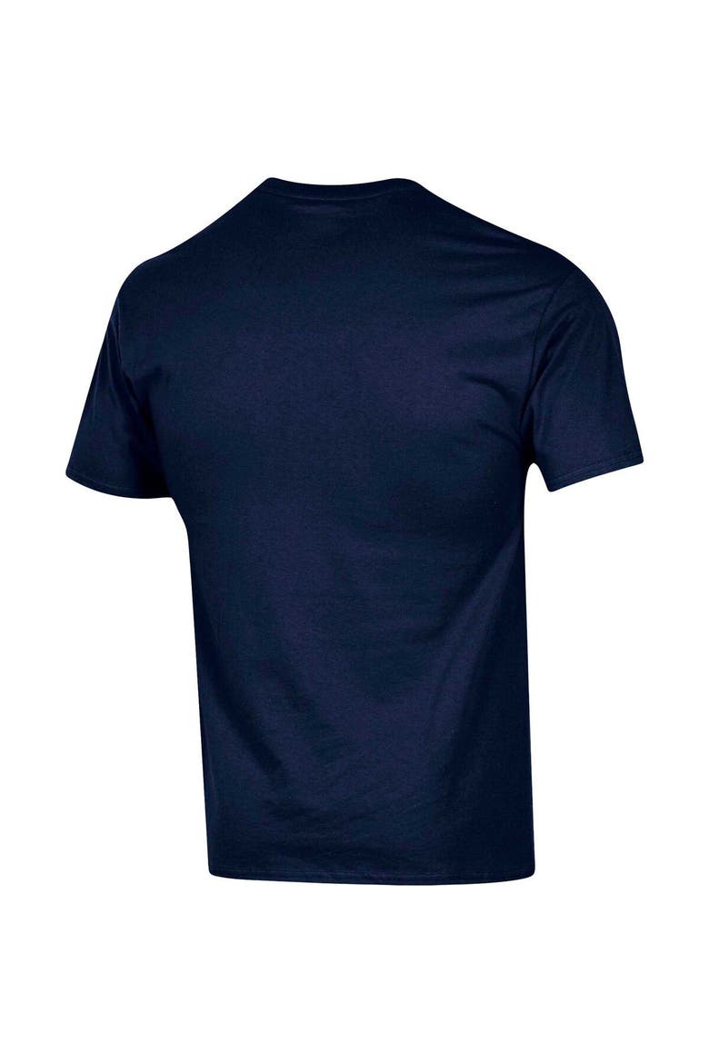 Men's Champion Navy Navy Midshipmen Arch Pill T-Shirt, Alternate, color, Navy