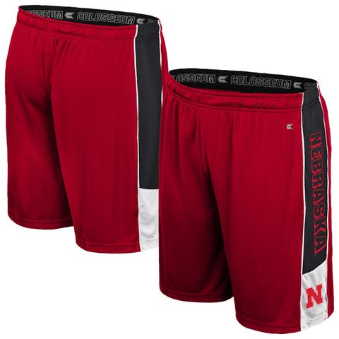 Men's Colosseum Scarlet Nebraska Huskers Quantum Shorts