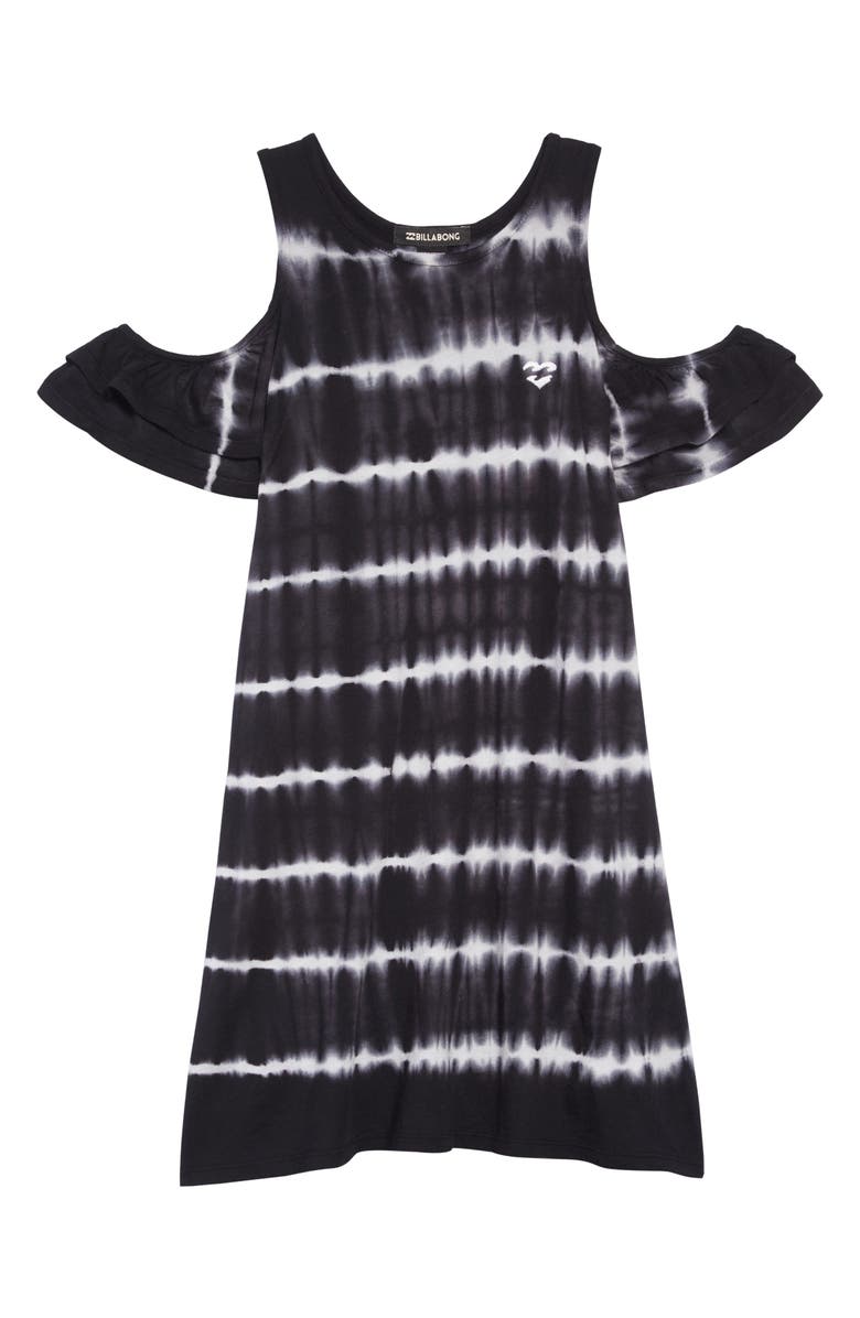 Billabong Chasing Waves Cold Shoulder Dress, Main, color, 