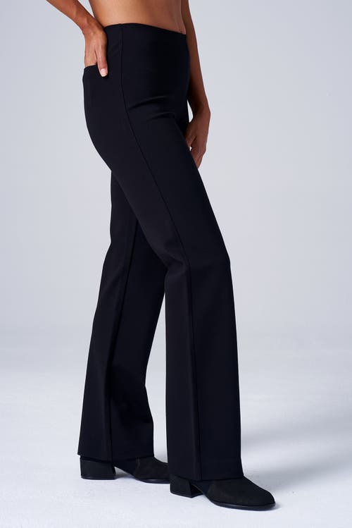 Franne Golde High Waist Bootcut Stretch Ponte Pant