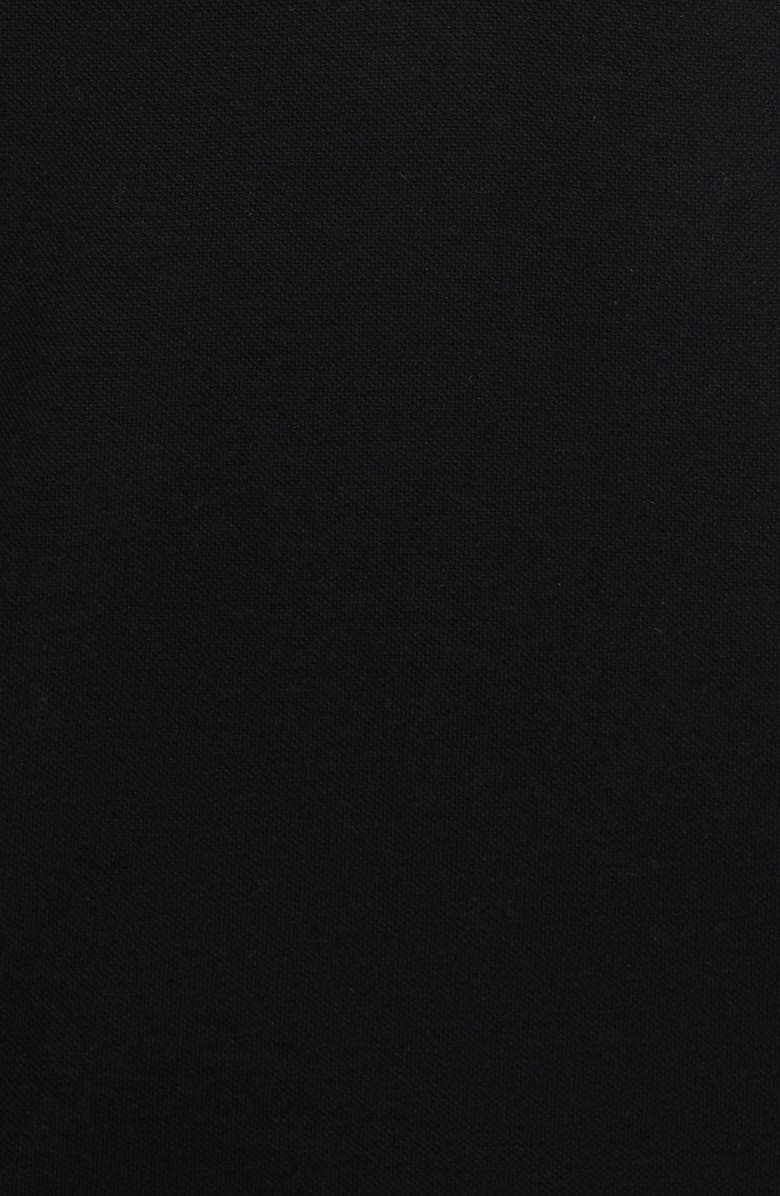 TOM FORD Cotton & Silk Piqué Pocket Polo, Alternate, color, Black