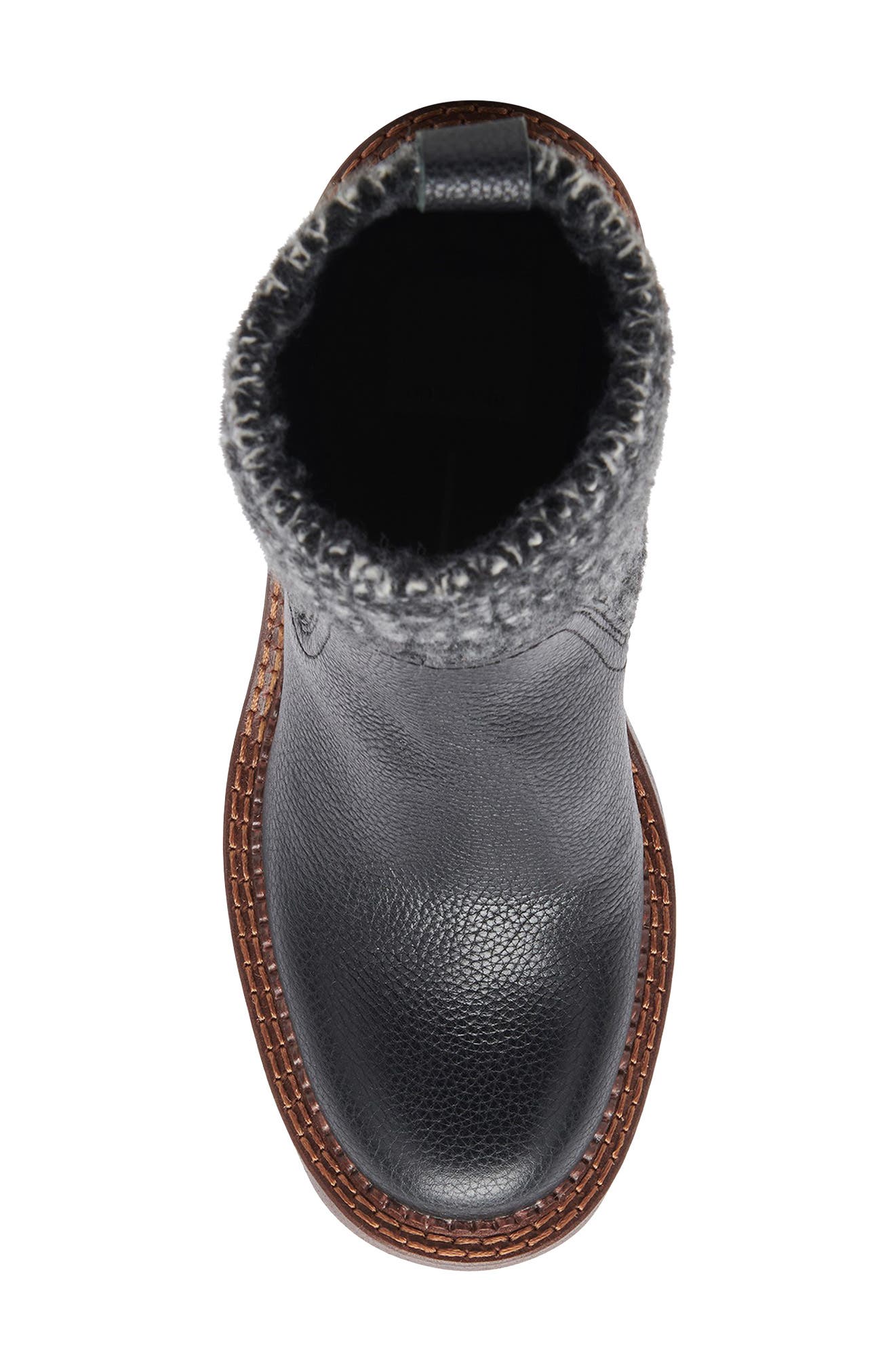 Dolce Vita Drago Platform Boot, Alternate, color, Black Leather