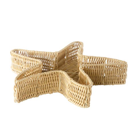 Starfish Washable Wicker Basket