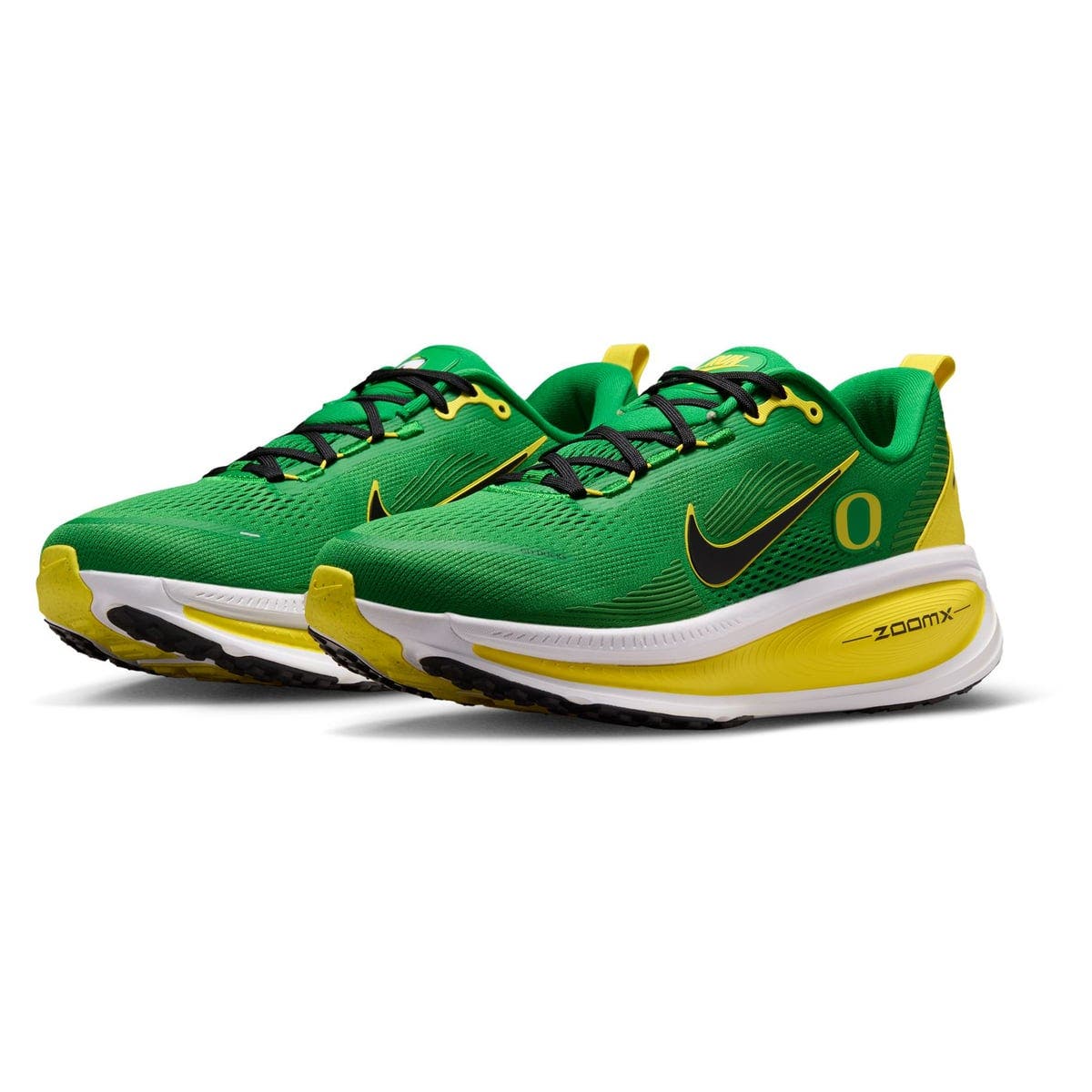 Men's Nike Oregon Ducks Vomero 18 Running Shoes, Main, color, Green