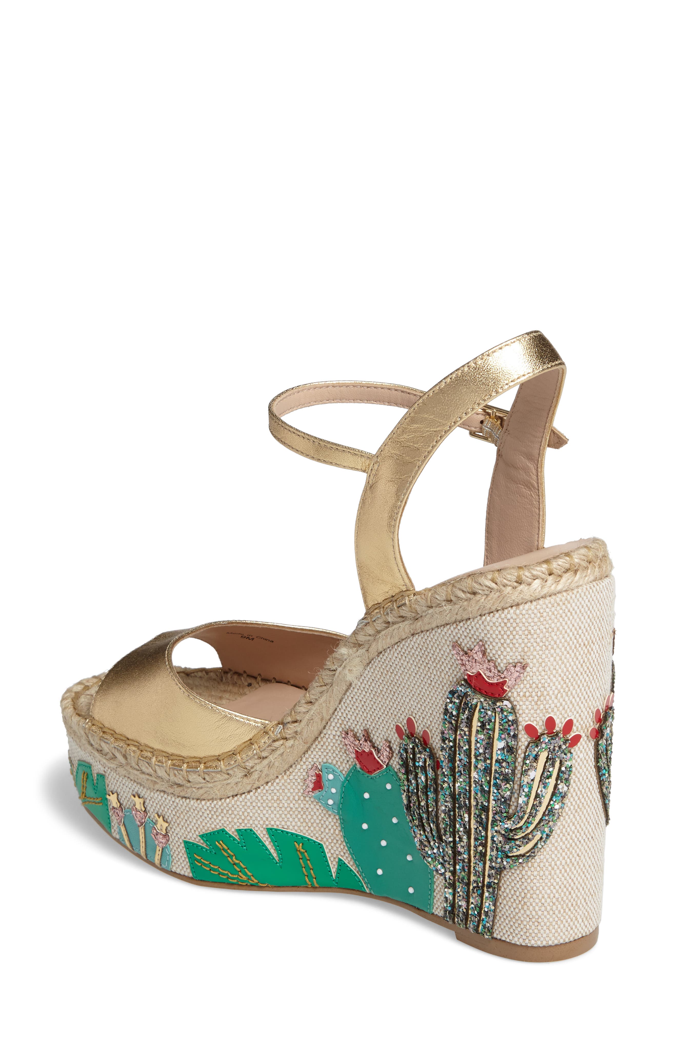 Kate Spade New York dallas wedge sandal, Alternate, color, 