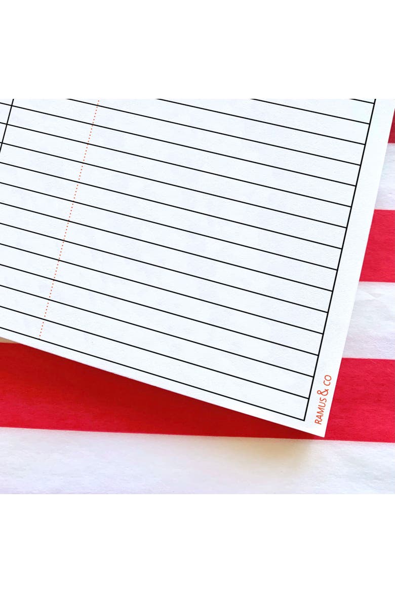 Time Blocking 5" x 8" Notepad for Scheduling, Alternate, color, Multi-Pack