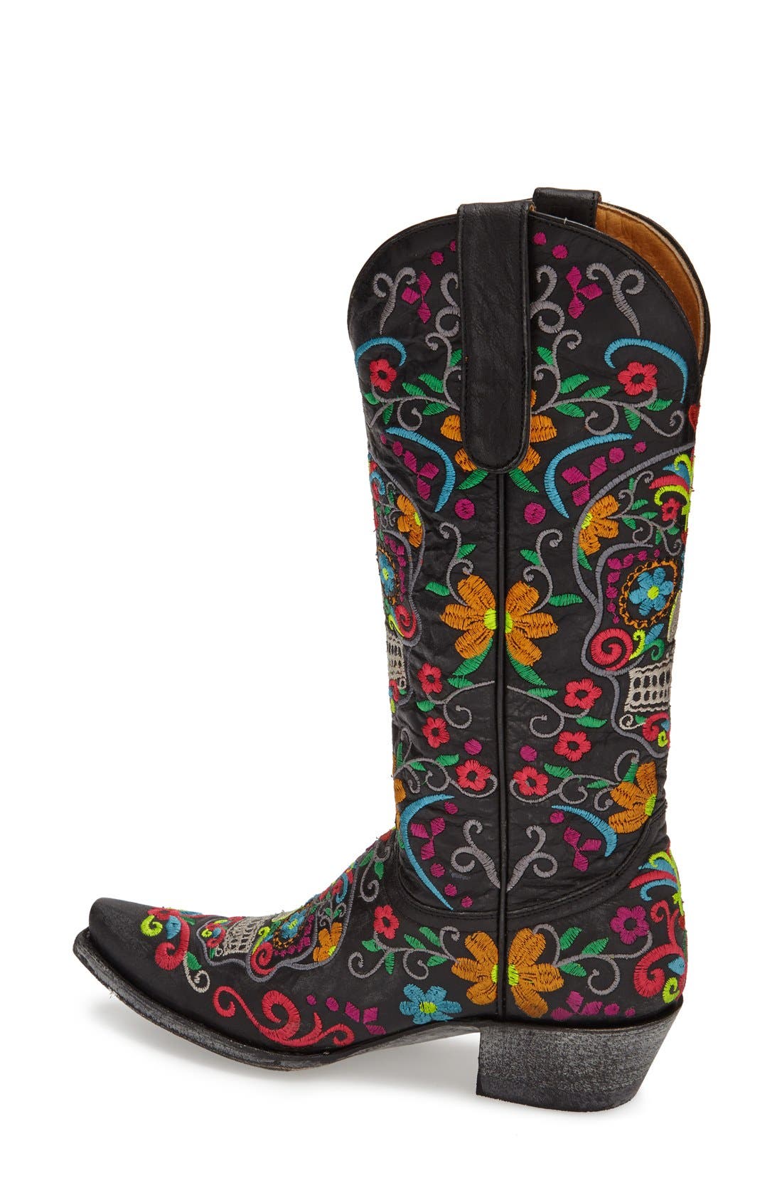 Old Gringo 'Klak' Embroidered Boot, Alternate, color, 