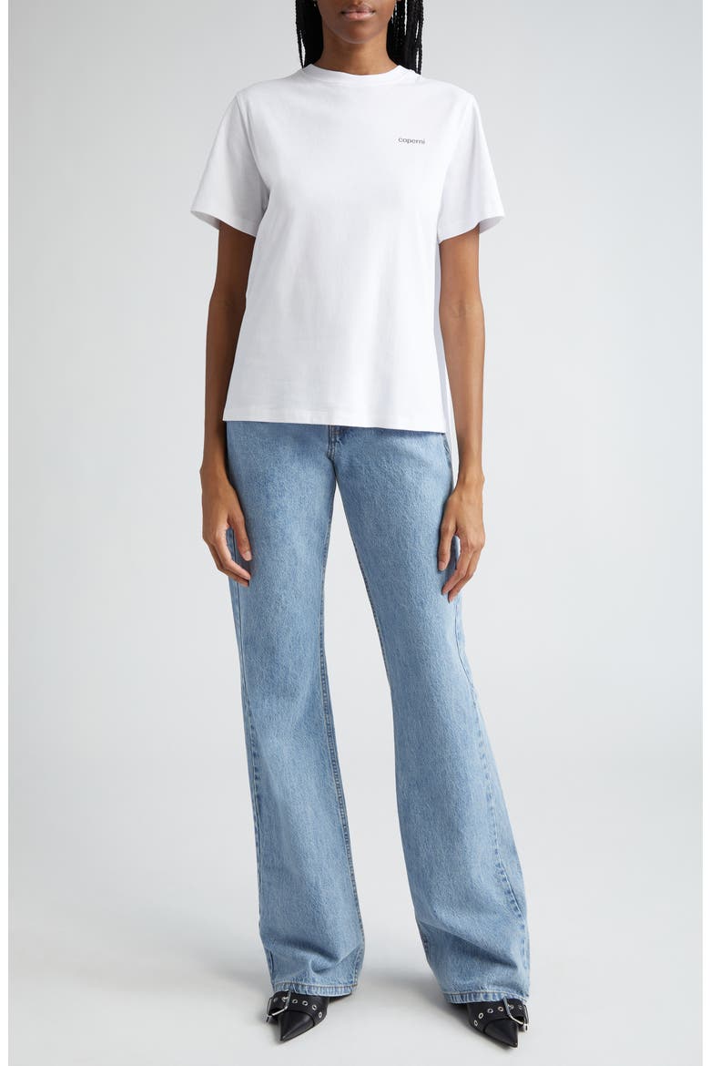 High Waist Wide Leg Jeans, Alternate, color, WASHED BLUE