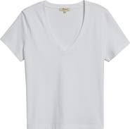 Madewell Perfect V-Neck Cotton T-Shirt