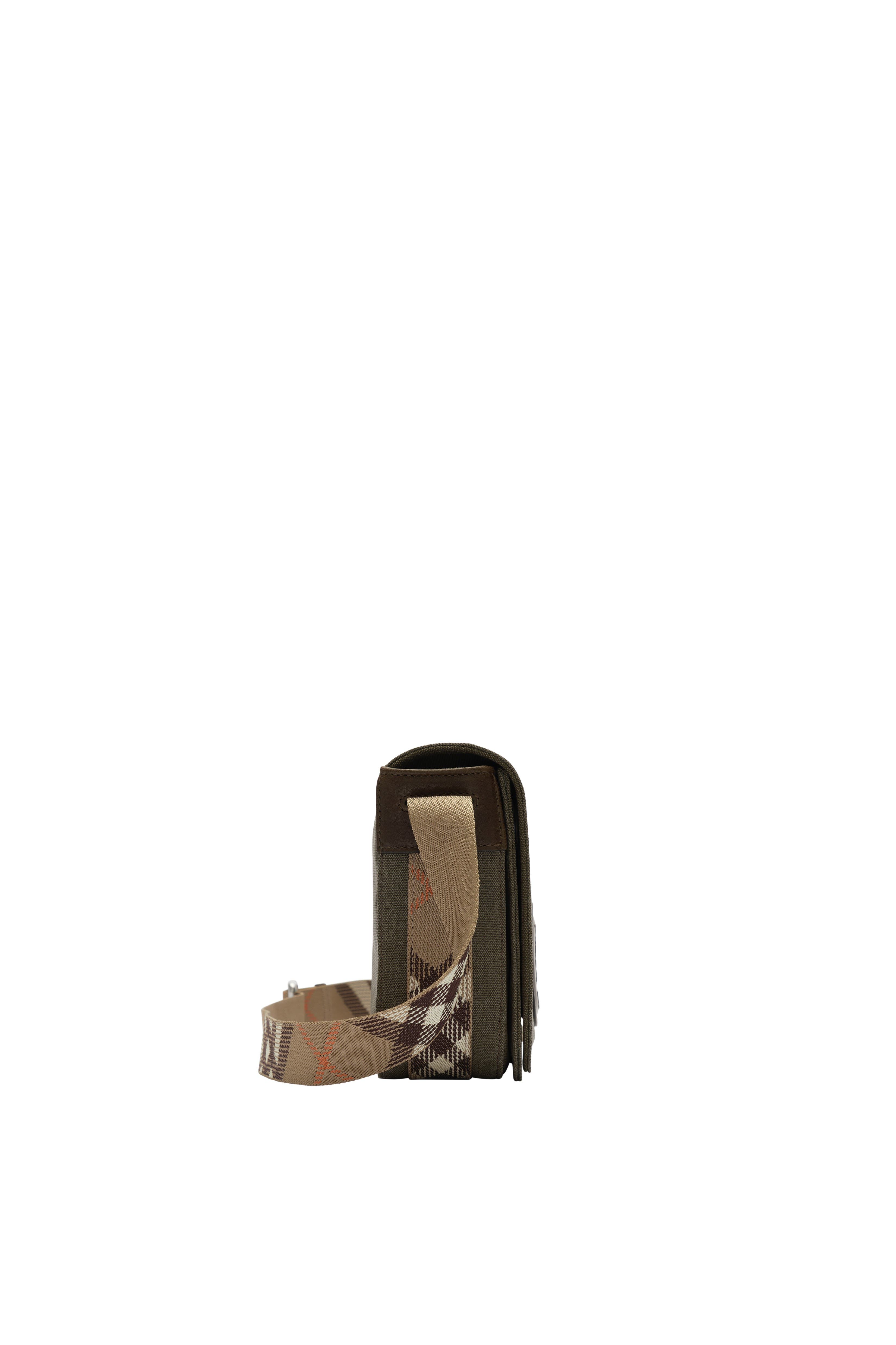 Burberry Mini Tavistock Crossbody Bag, Alternate, color, Military Green