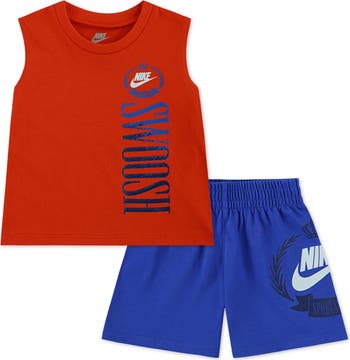 Swoosh Graphic Tank & Shorts Set
