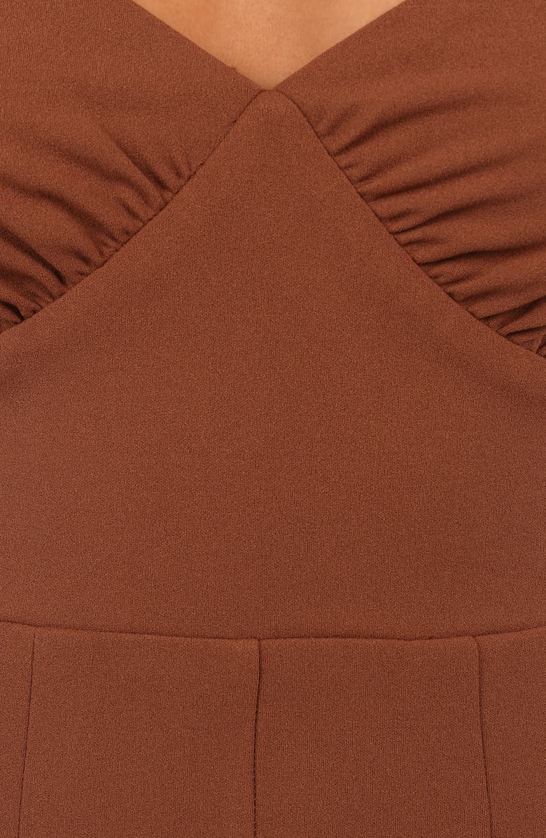 Petal & Pup Maelle Stretch Crepe Jumpsuit, Alternate, color, 