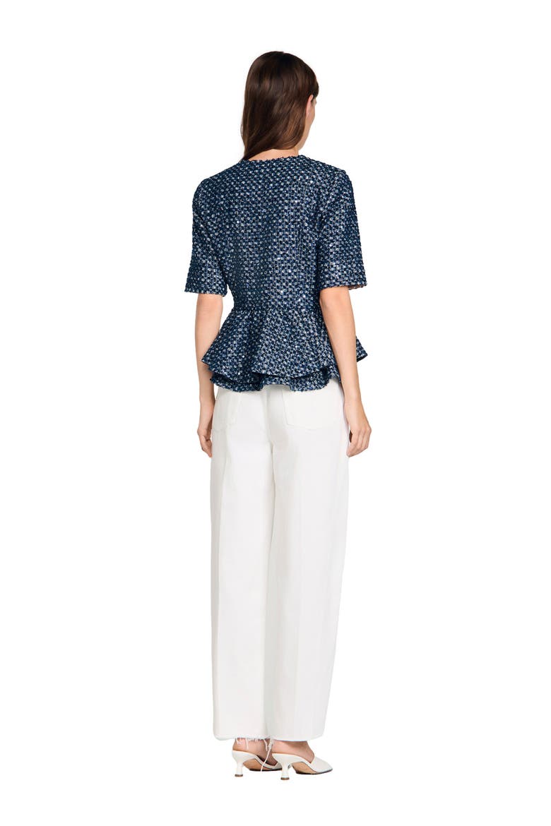 Sequinned jacket, Alternate, color, Navy blue