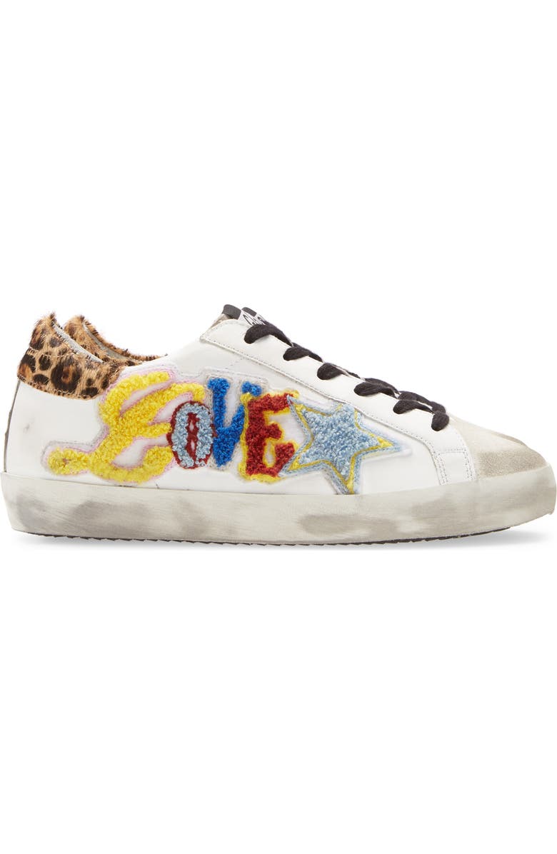 Golden Goose Superstar Genuine Calf Hair Sneaker, Alternate, color,