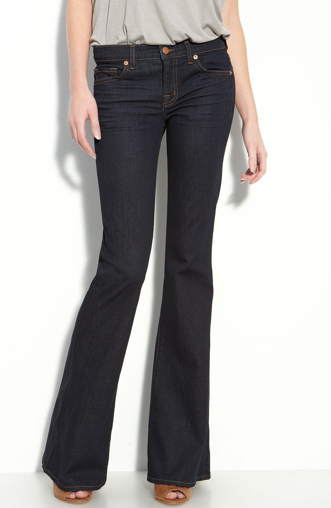 J Brand 'Babe' Flare Leg Stretch Jeans (Women) | Nordstrom