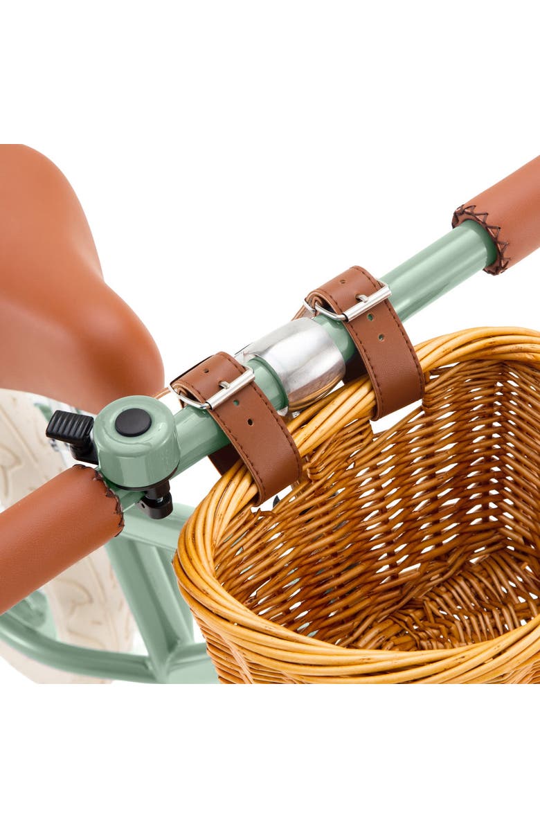 Banwood First Go Vintage Balance Bike Blue, Alternate, color, Green