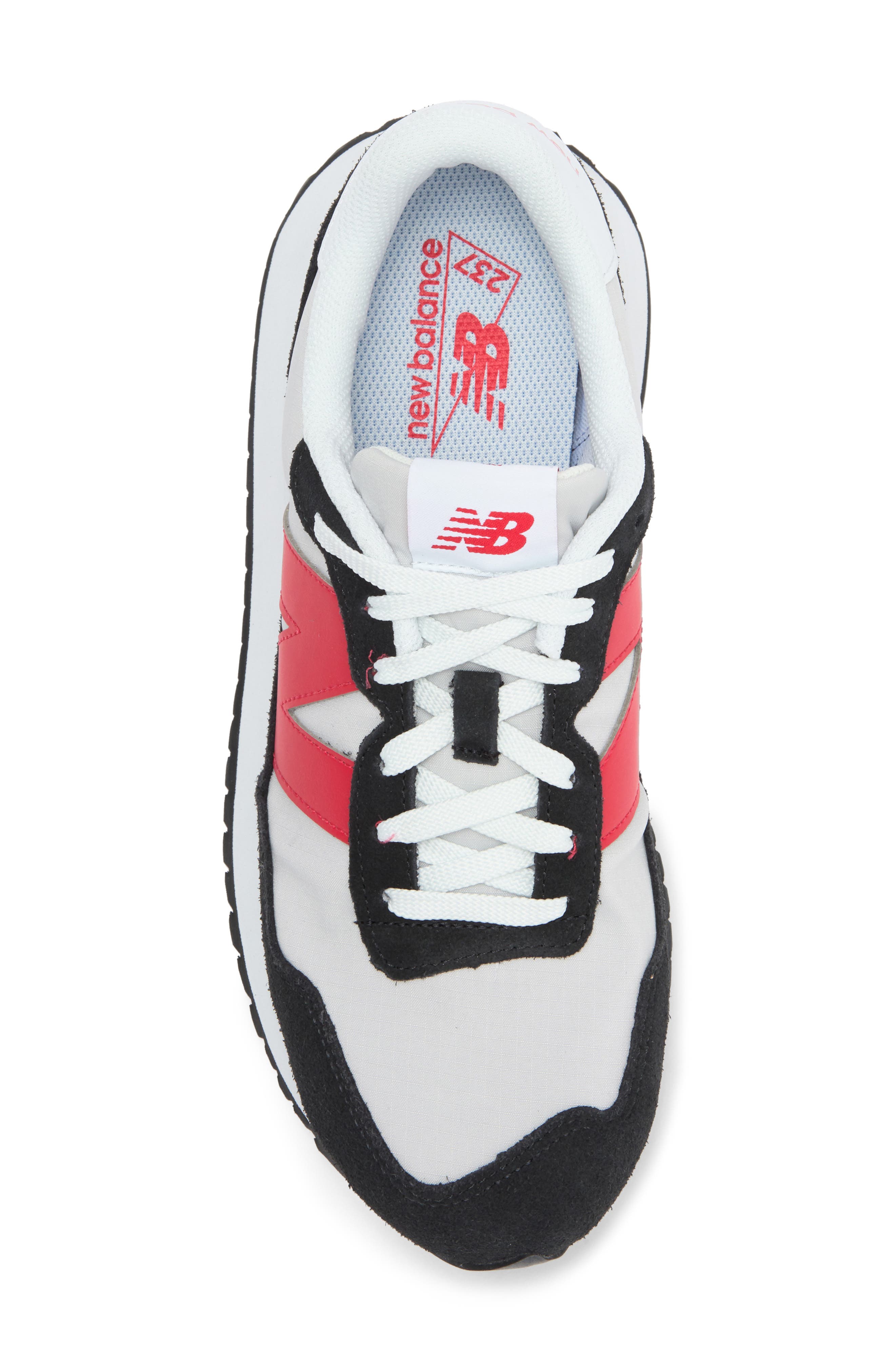 New Balance 237 Sneaker, Alternate, color, Black/ Red