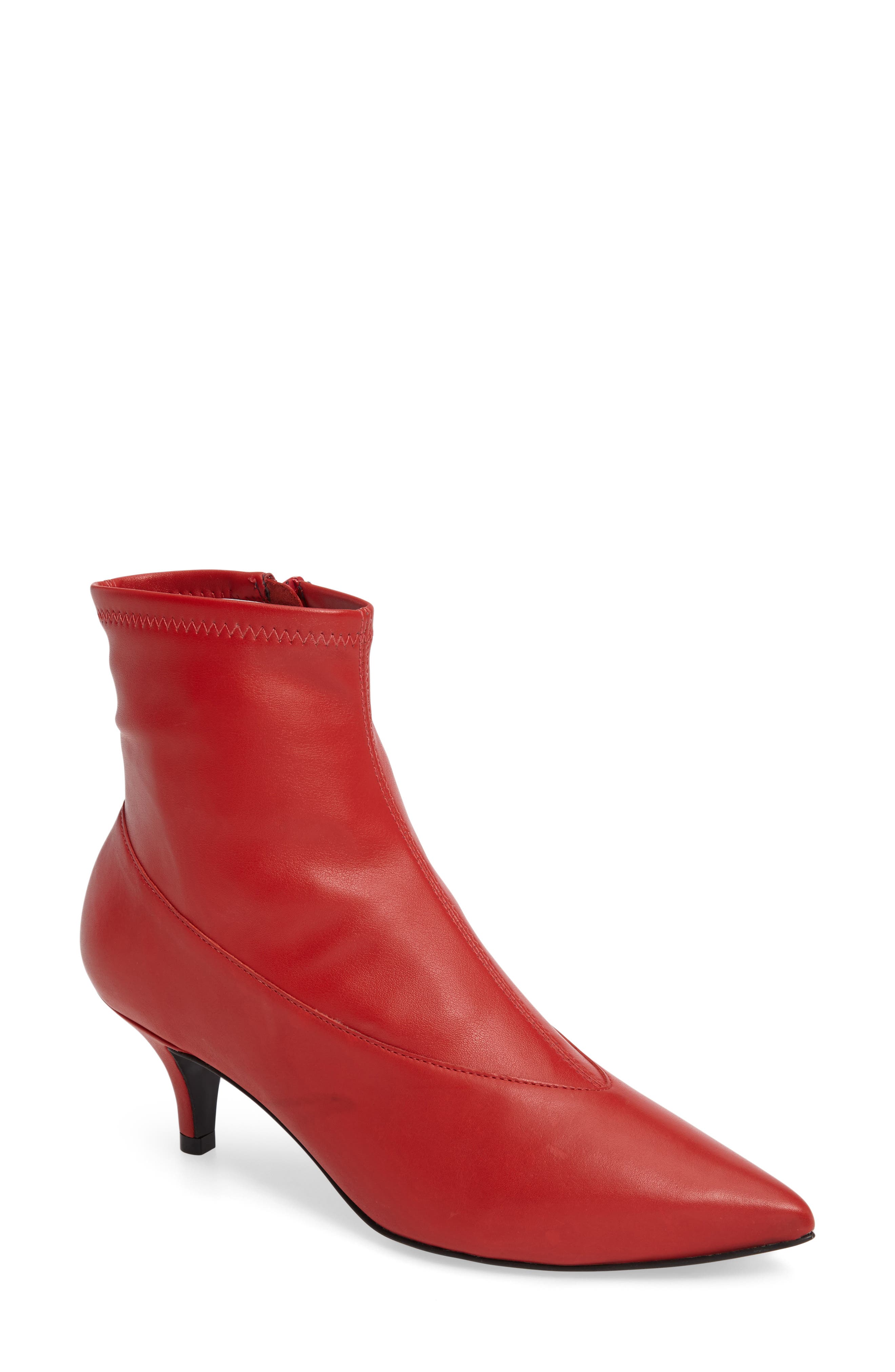 Topshop Malbec Sock Bootie, Main, color, 
