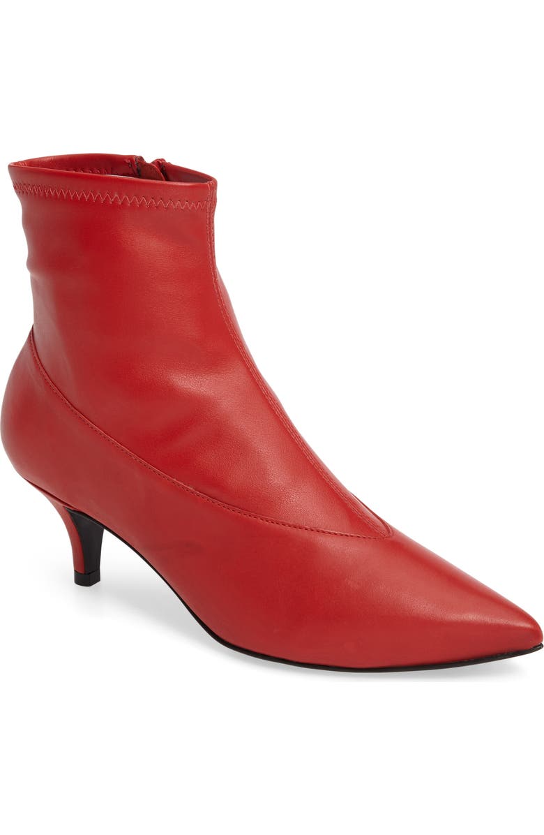 Topshop Malbec Sock Bootie, Main, color,