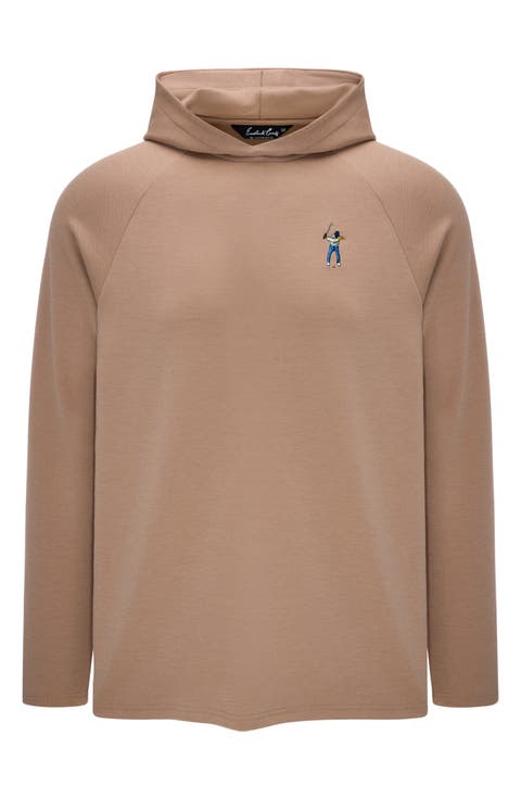 Premium Logo Embroidered Midweight Fleece Hoodie