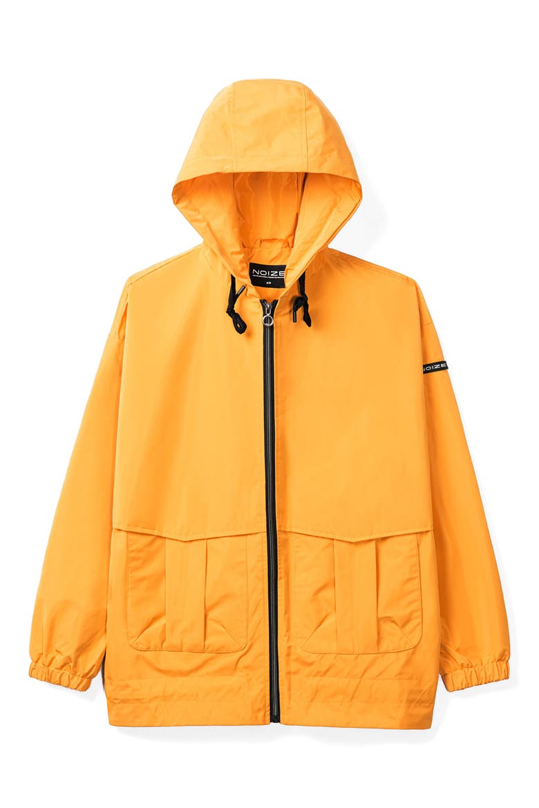 Brianna Rain Jacket, Alternate, color, CANTALOUPE