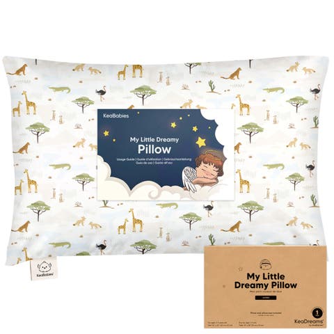 Jumbo Toddler Pillow with Pillowcase