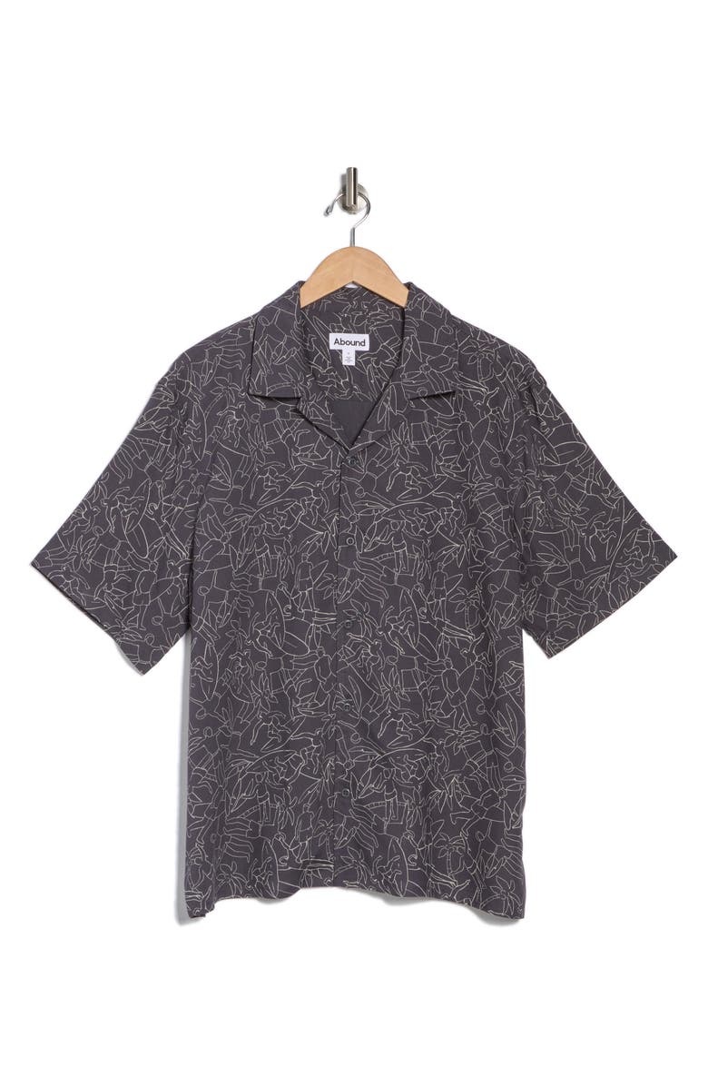 Abound Surf Camp Shirt, Alternate, color, Grey Stonehenge Surfers