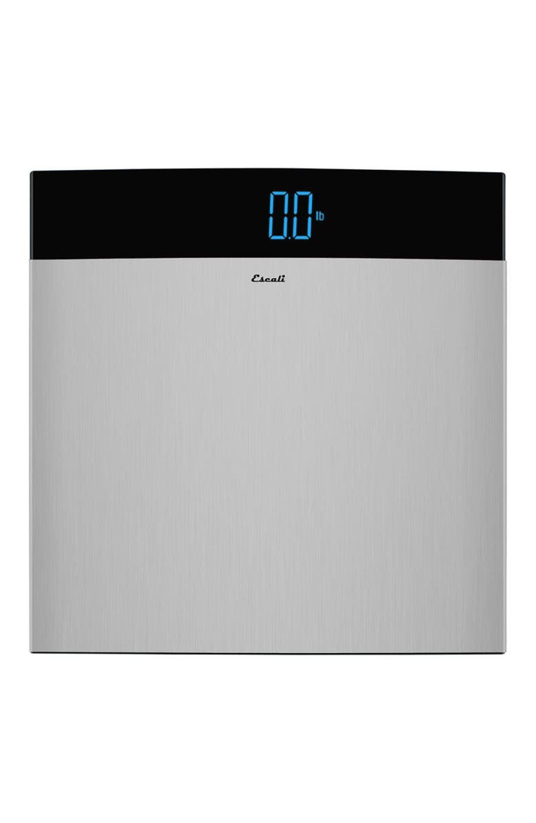 ESCALI Extra Large Stainless Steel Bathroom Scale, Main, color, Stainless Steel