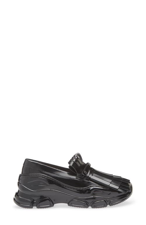 Simone Rocha Kiltie Tracker Loafer In Black