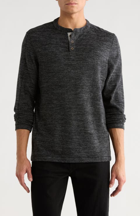 Heathered Fuzzy Henley