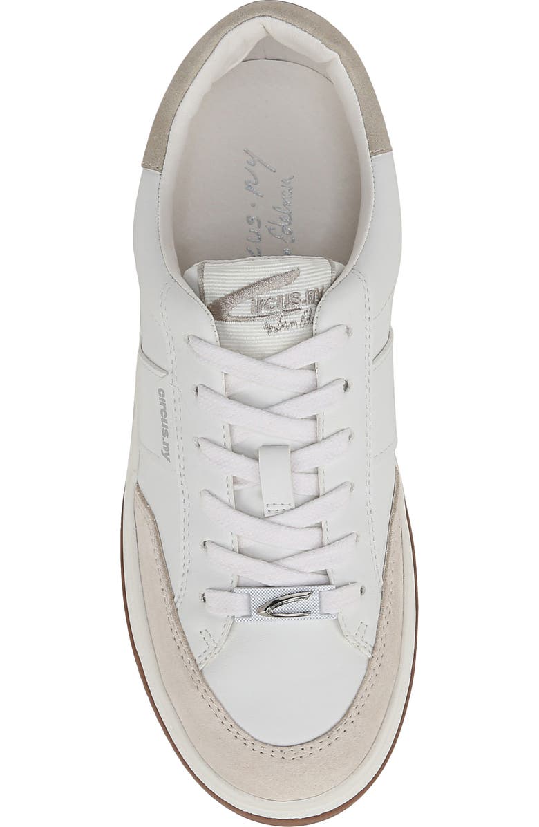 Circus NY by Sam Edelman Vance Sneaker, Alternate, color, Warm White / Birch V