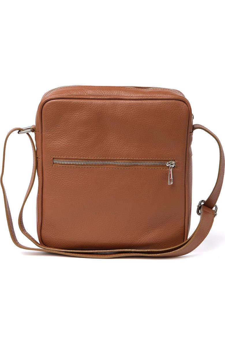 MAISON HERITAGE Leather Crossbody Bag, Alternate, color,