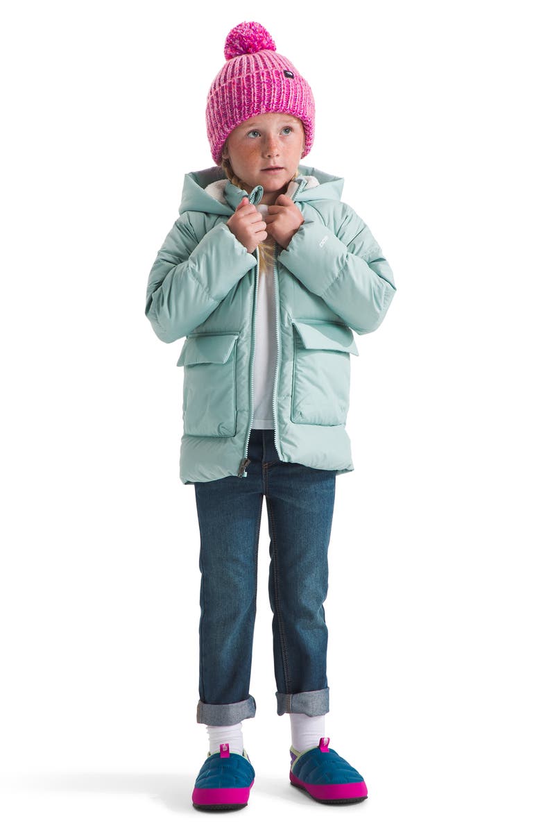 The North Face Kids' North Down Fleece Lined Short Parka, Alternate, color,