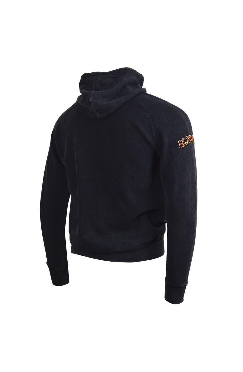 DC Proper Unisex DC PROPER Black Washington Commanders Take Command Mineral Wash Vintage Pullover Hoodie, Alternate, color, Black