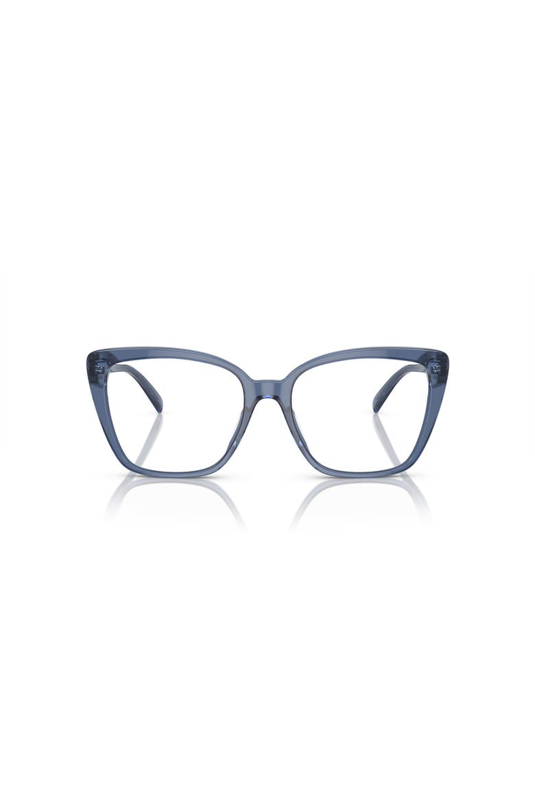 53mm Square optical glasses, Alternate, color, Blue