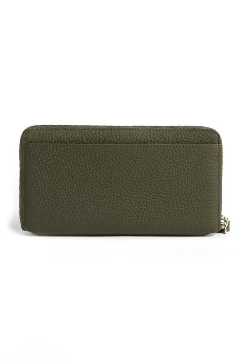 AllSaints Fetch Leather Phone Wristlet, Alternate, color,