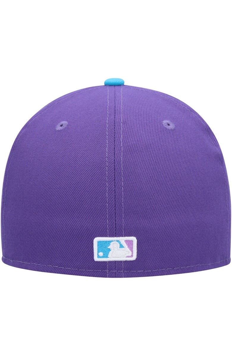 New Era Men's New Era Purple Los Angeles Dodgers Vice 59FIFTY Fitted Hat, Alternate, color, Purple