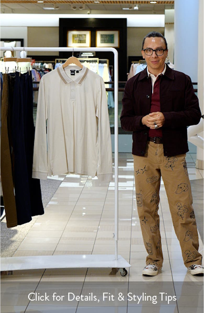 Pleins Long Sleeve Polo, sales video thumbnail