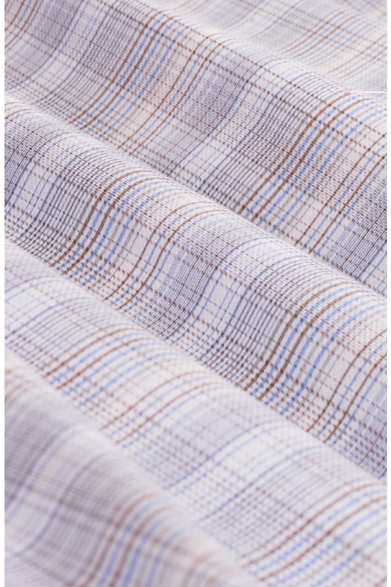 Devon OoohCotton® Plaid Button-Up Shirt, Alternate, color, SAND