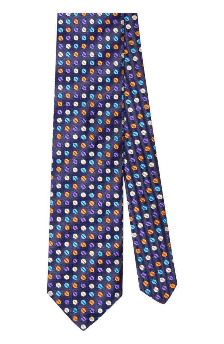 Robert Talbott Robert Geo Circle Jacquard Best of Class Necktie, Main, color, 