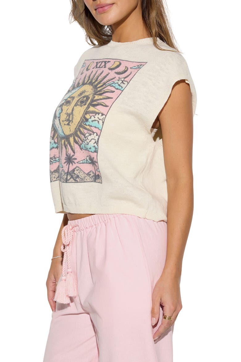 Power of Sun Shore Sweater, Alternate, color, VINTAGE WHITE