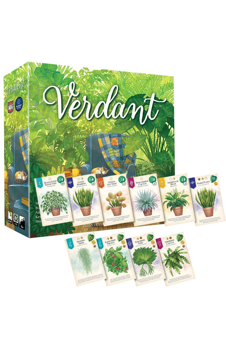 Alderac Entertainment Group (AEG) Verdant Family Spatial Puzzle Game, Alternate, color,
