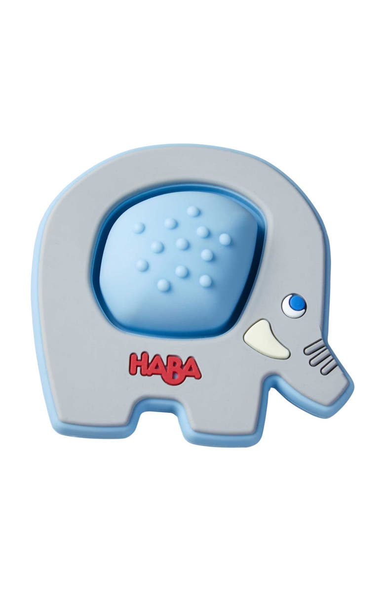 HABA Popping Elephant Teething Toy, Main, color, Multi