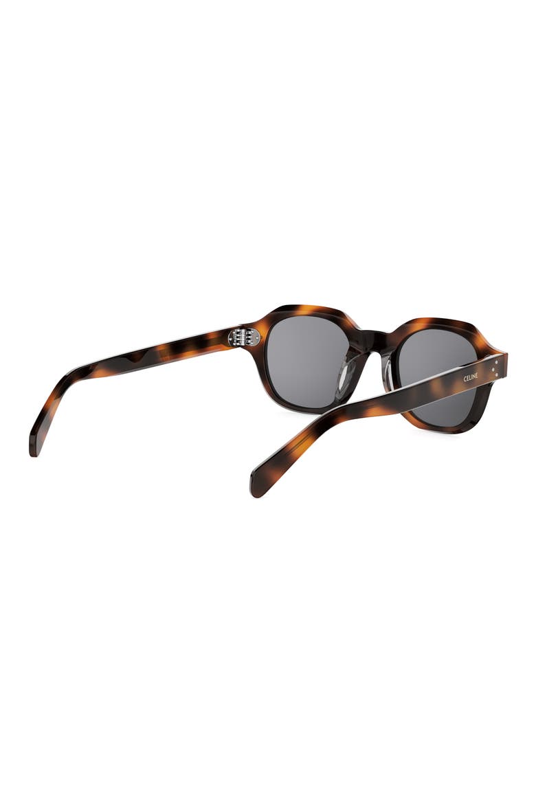 3 Dots 48mm Round Sunglasses, Alternate, color, BLONDE HAVANA / SMOKE